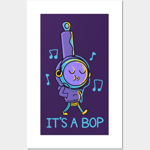 It's a Bop - Funny 90s Toys Wall Art by aaronsartroom